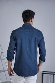 Denim Shirt - Dark Blue - D3