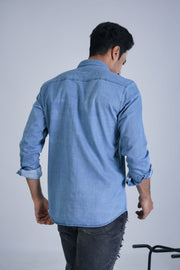 Denim Shirt - Light Blue - D1