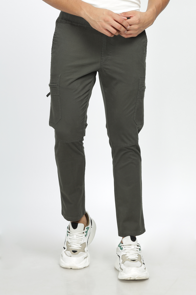 Blue Straight Fit Men's Casual Cotton Check Trousers - Buy Online in India  @ Mehar